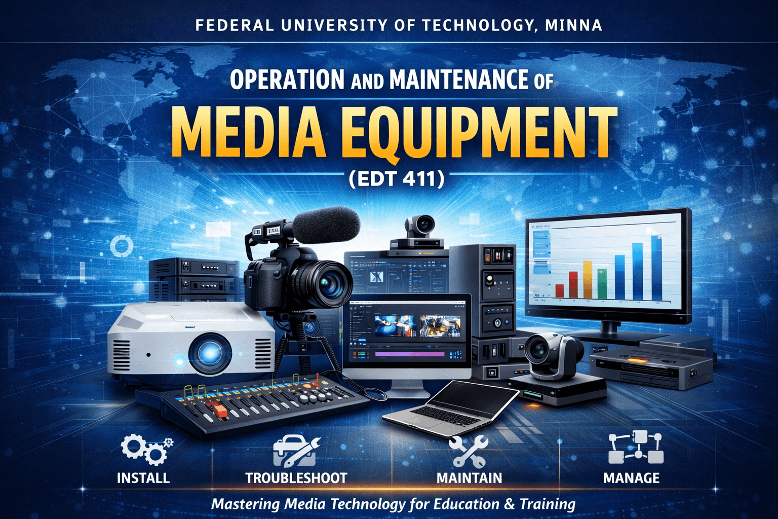 EDT411: OPERATION AND MAINTENANCE OF MEDIA EQUIPMENT