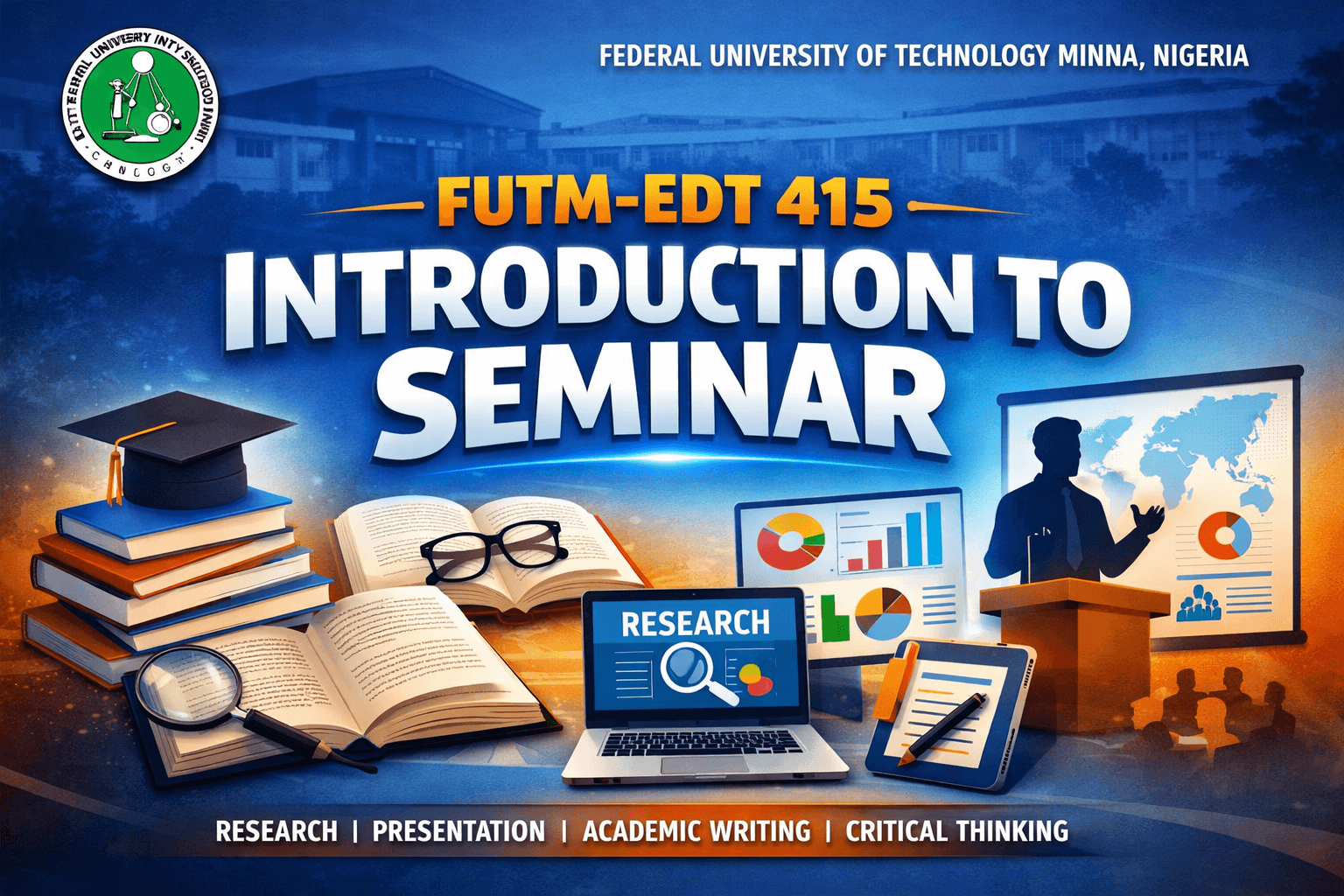 FUTM-EDT 415: INTRODUCTION TO SEMINAR